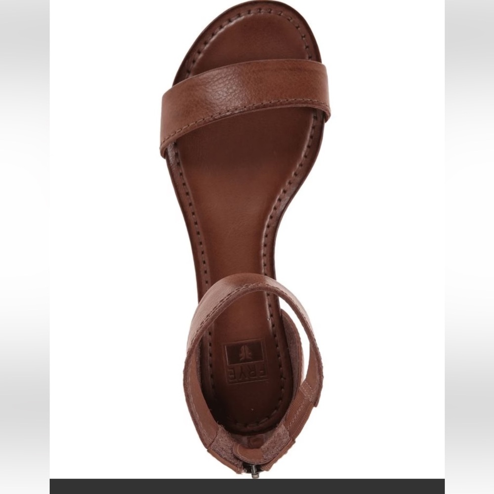 FRYE SANDALS LEATHER CARSON SIZE 8